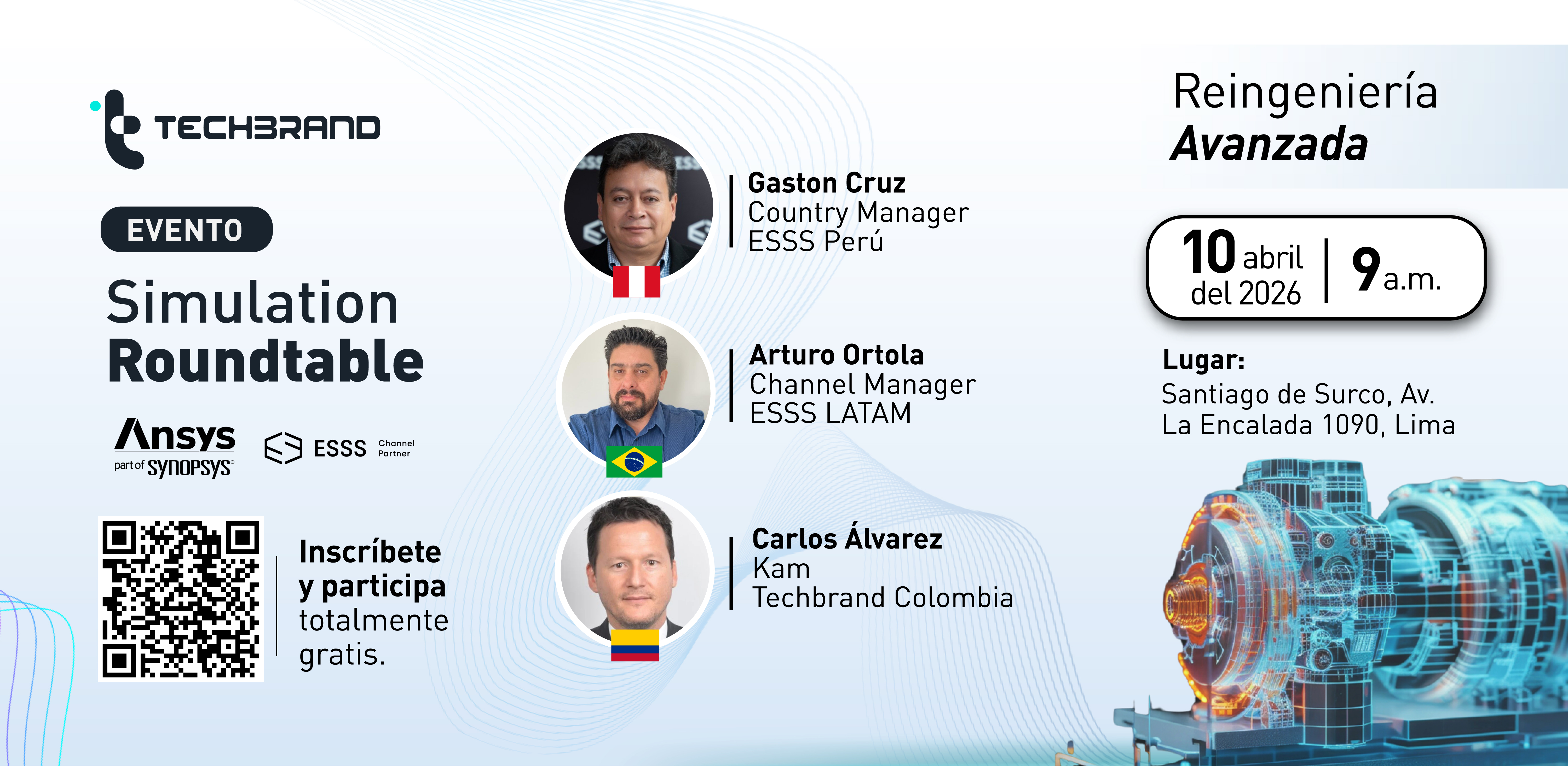 Sé parte del evento Simulation Roundtable